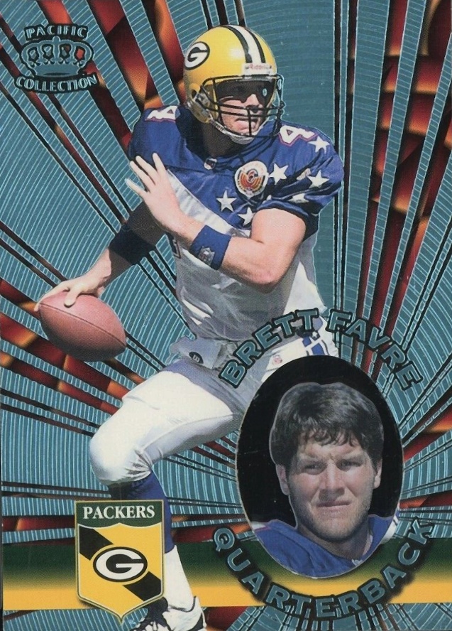 1996 Pacific Invincible Brett Favre #I-53 Football Card