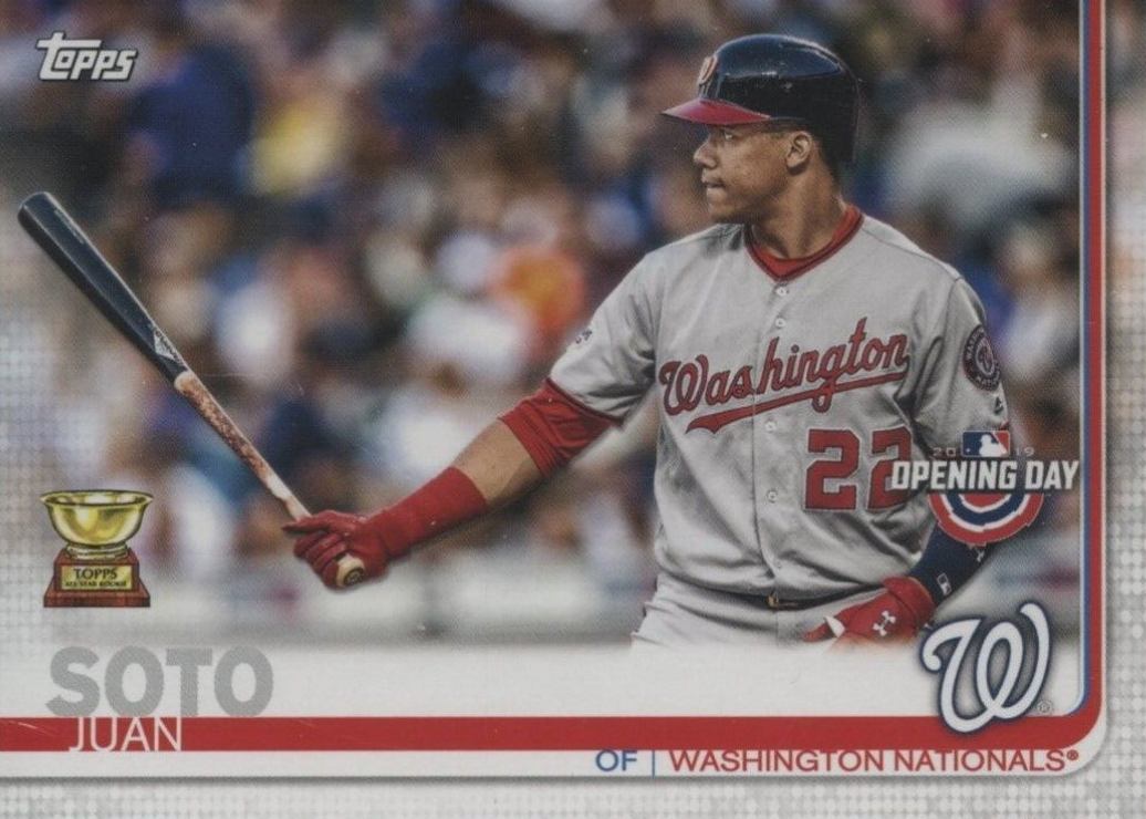 2019 Topps Opening Day Juan Soto #128 Baseball Card