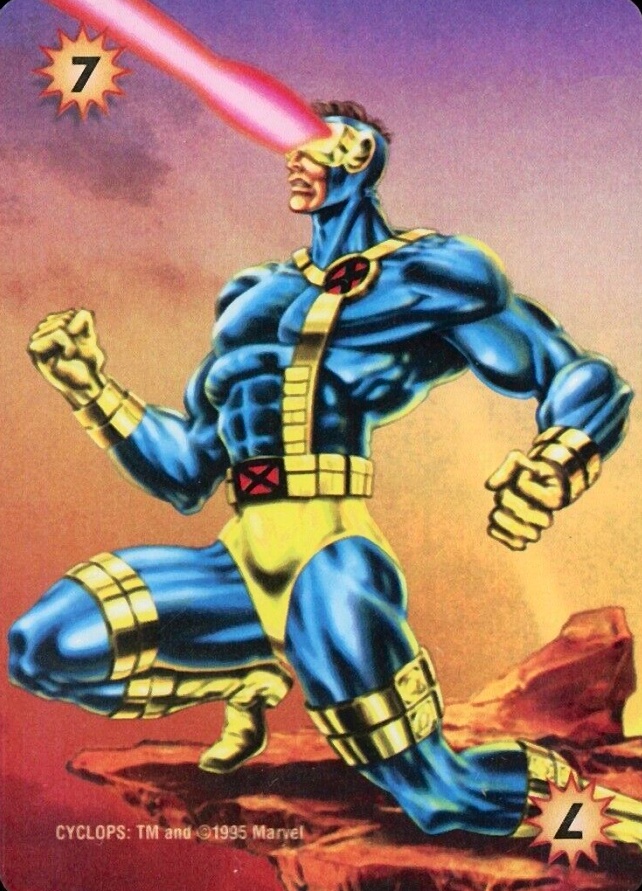 1995 Marvel Overpower Cyclops # Non-Sports Card