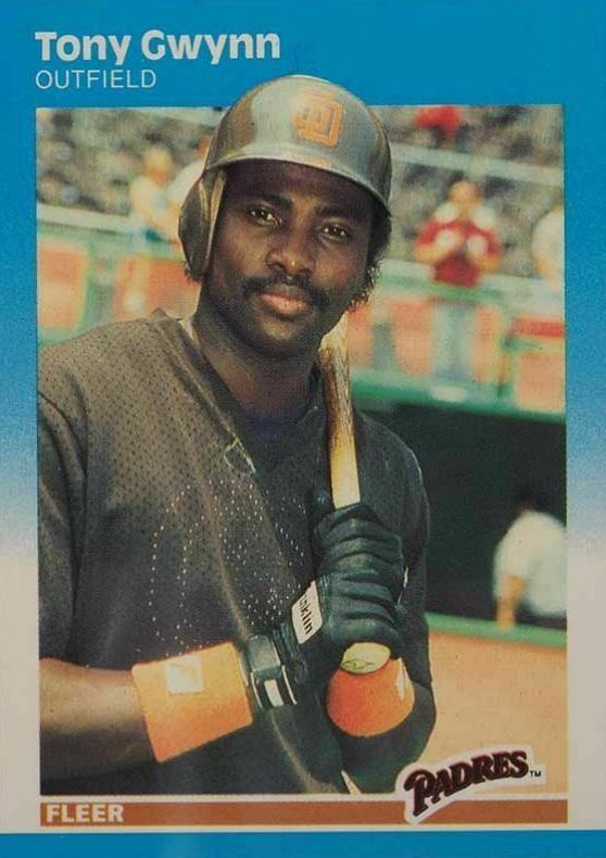 1987 Fleer Glossy Tony Gwynn #416 Baseball Card