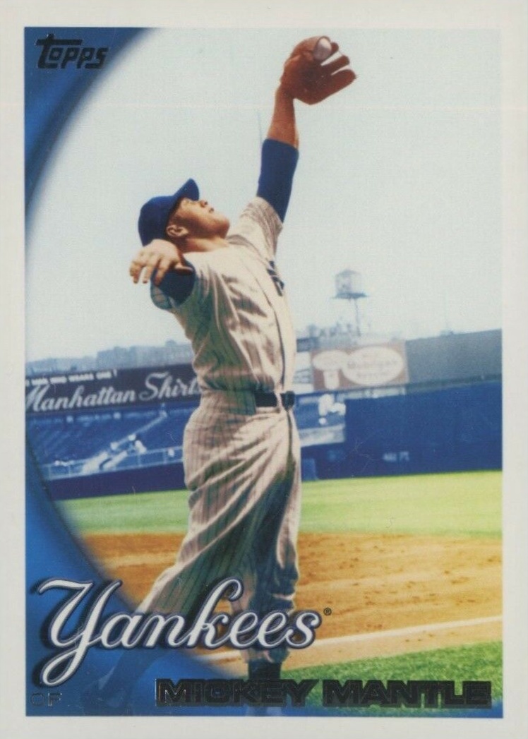 2010 Topps Mickey Mantle #7 Baseball Card