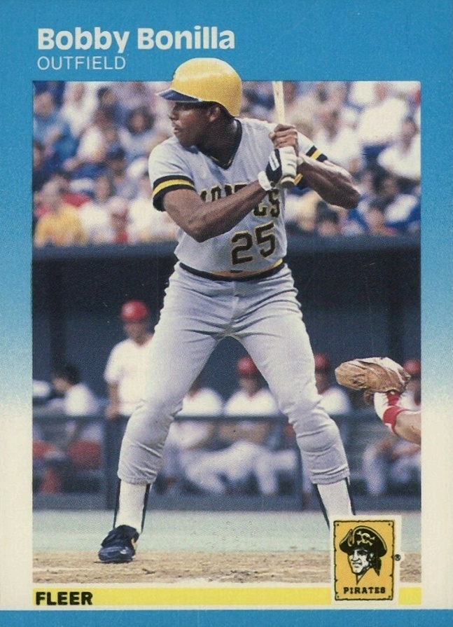 1987 Fleer Glossy Bobby Bonilla #605 Baseball Card
