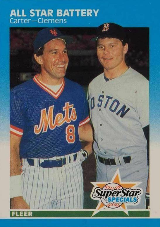 1987 Fleer Glossy All-Star Battery #634 Baseball Card