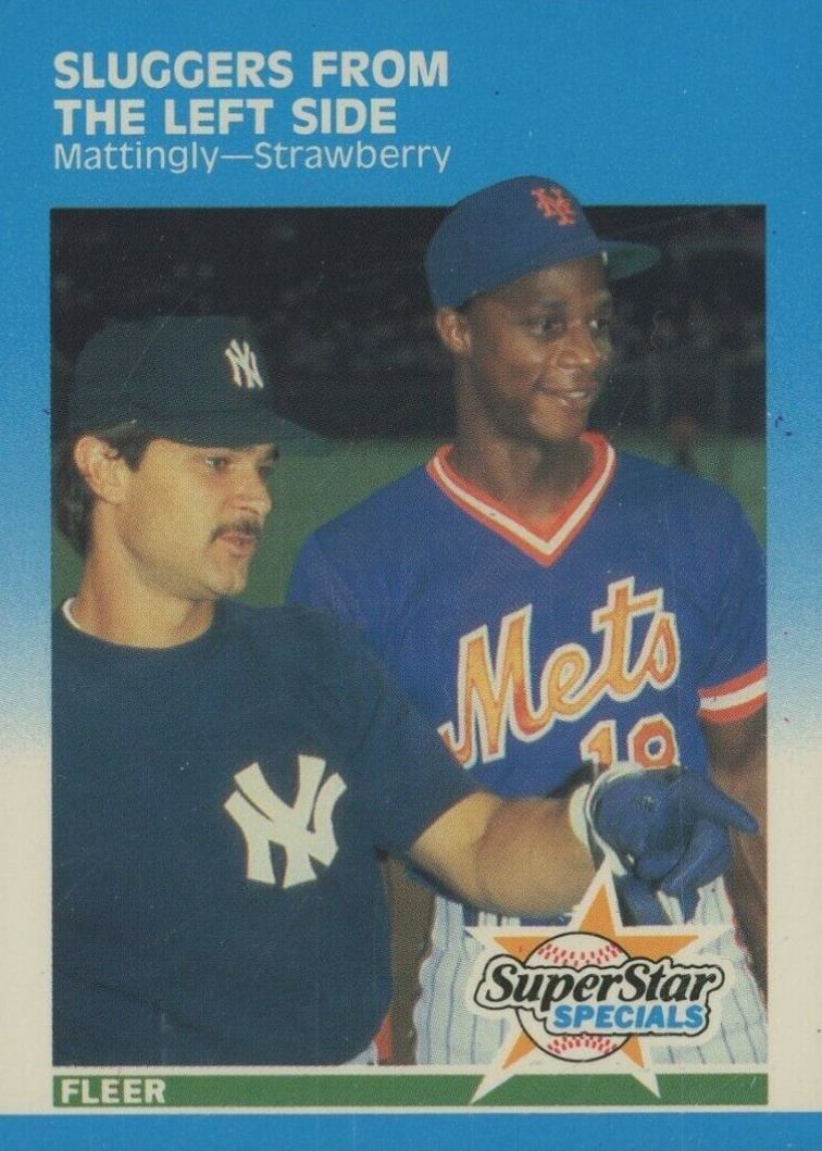 1987 Fleer Glossy Sluggers From Left Side #638 Baseball Card