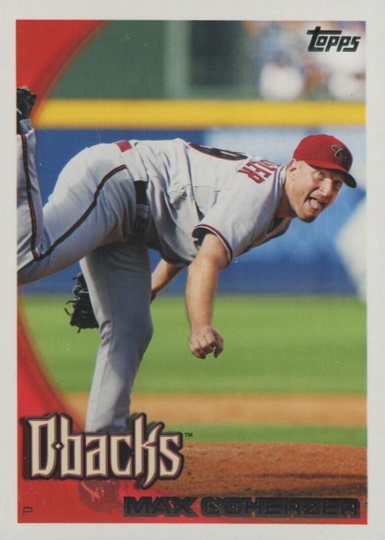 2010 Topps Max Scherzer #215 Baseball Card