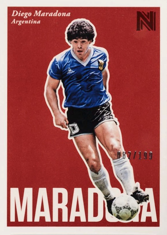2017 Panini Nobility Diego Maradona #94 Soccer Card
