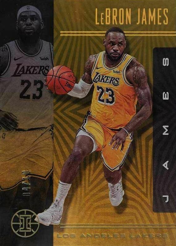 2019 Panini Illusions LeBron James #20 Basketball Card