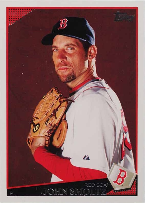 2009 Topps John Smoltz #355 Baseball Card