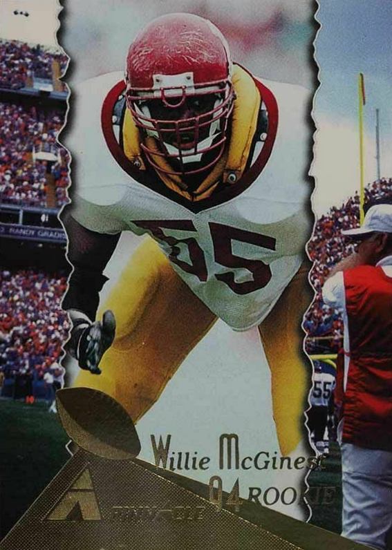 1994 Pinnacle Willie McGinest #200 Football Card