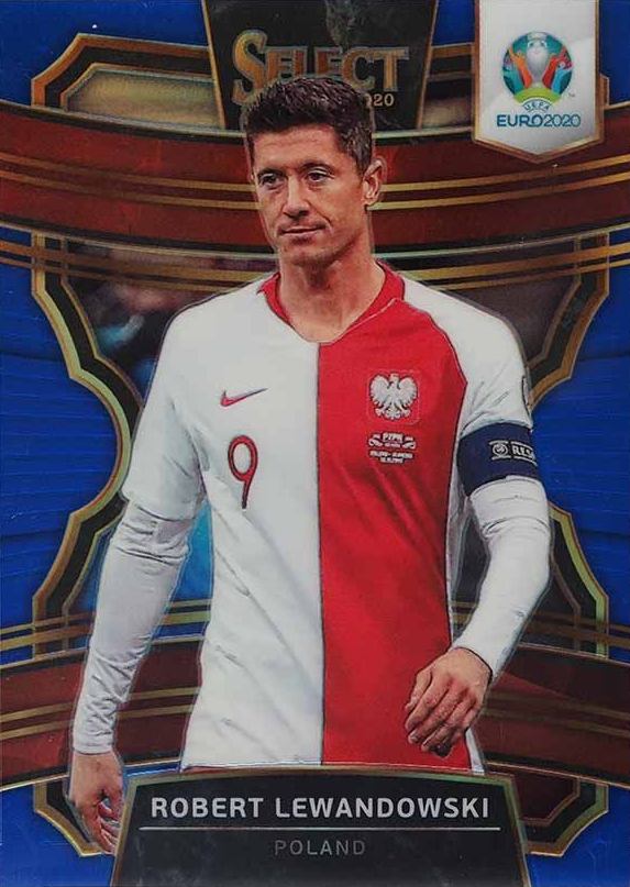 2020 Panini Select UEFA Euro Robert Lewandowski #23 Soccer Card