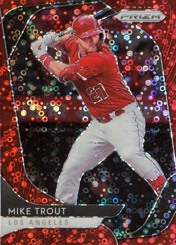 2020 Panini Prizm Mike Trout #196 Baseball Card