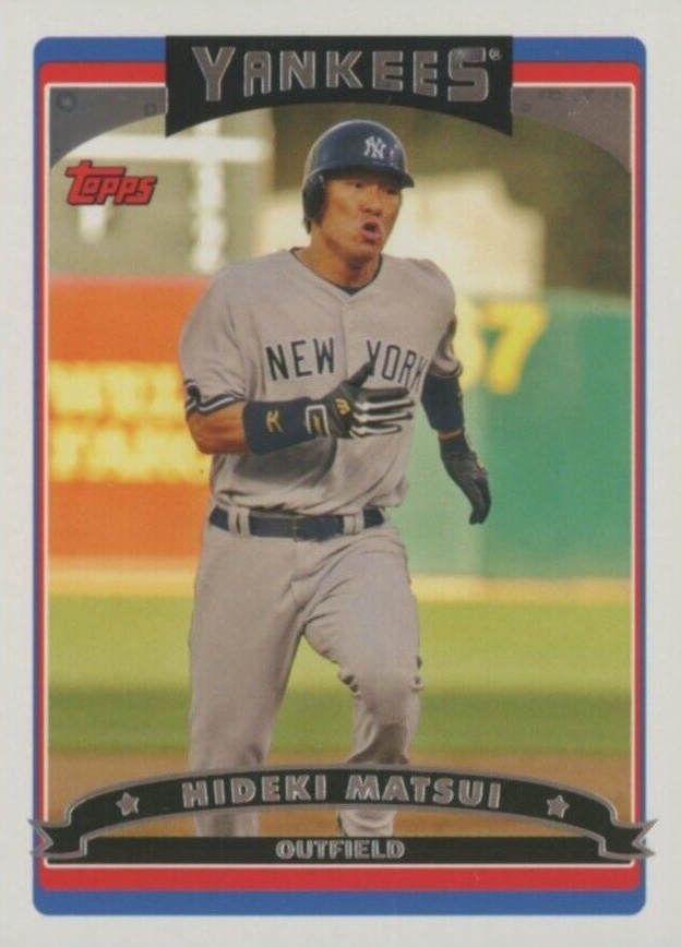 2006 Topps Hideki Matsui #346 Baseball Card