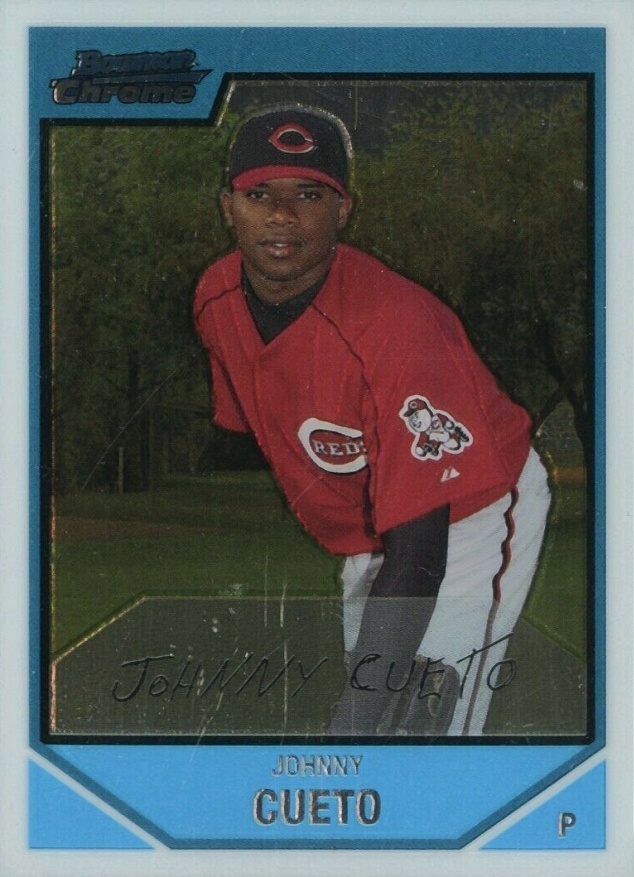 2007 Bowman Chrome Prospects Johnny Cueto #BC145 Baseball Card
