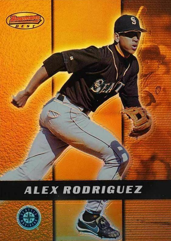 2000 Bowman's Best Alex Rodriguez #55 Baseball Card