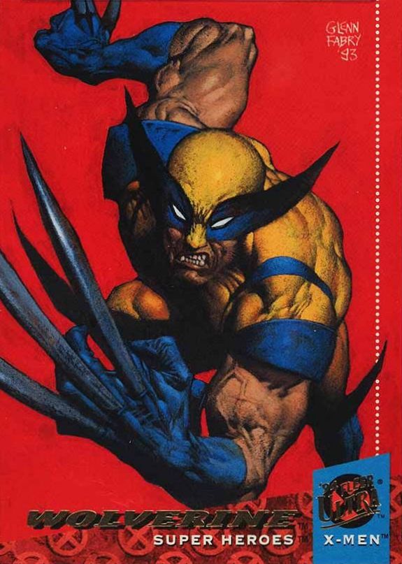 1994 Ultra X-Men Wolverine #6 Non-Sports Card
