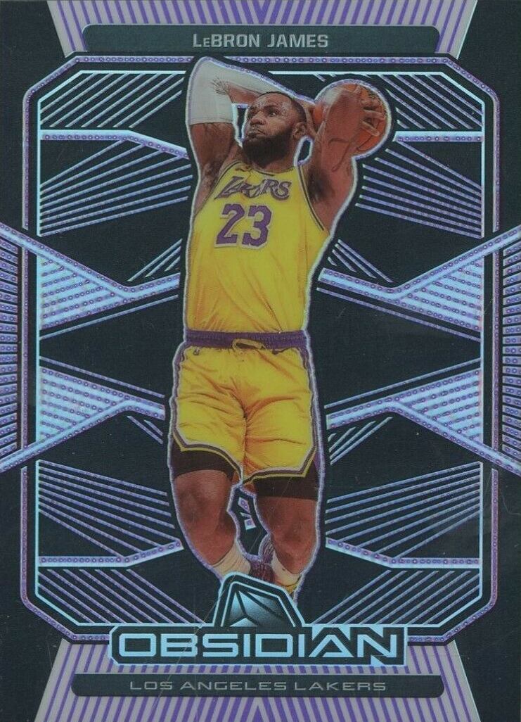 2019 Panini Obsidian LeBron James #55 Basketball Card