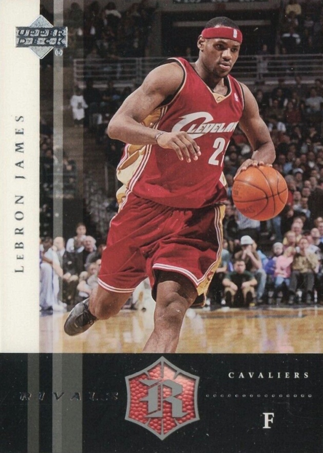 2004 Upper Deck Rivals LeBron James #10 Basketball Card