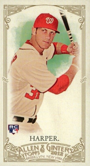 2012 Topps Allen & Ginter Bryce Harper #12 Baseball Card