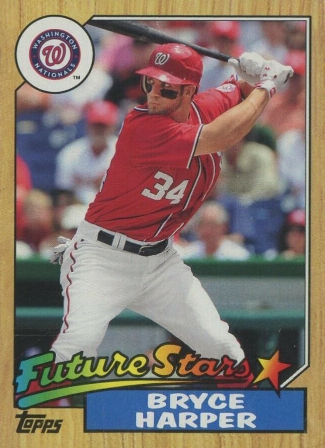 2012 Topps 1987 Topps Minis Bryce Harper #TM-150 Baseball Card