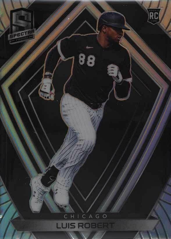 2020 Panini Chronicles Spectra Luis Robert #38 Baseball Card