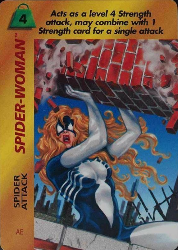 1995 Marvel Overpower Spider-Woman # Non-Sports Card