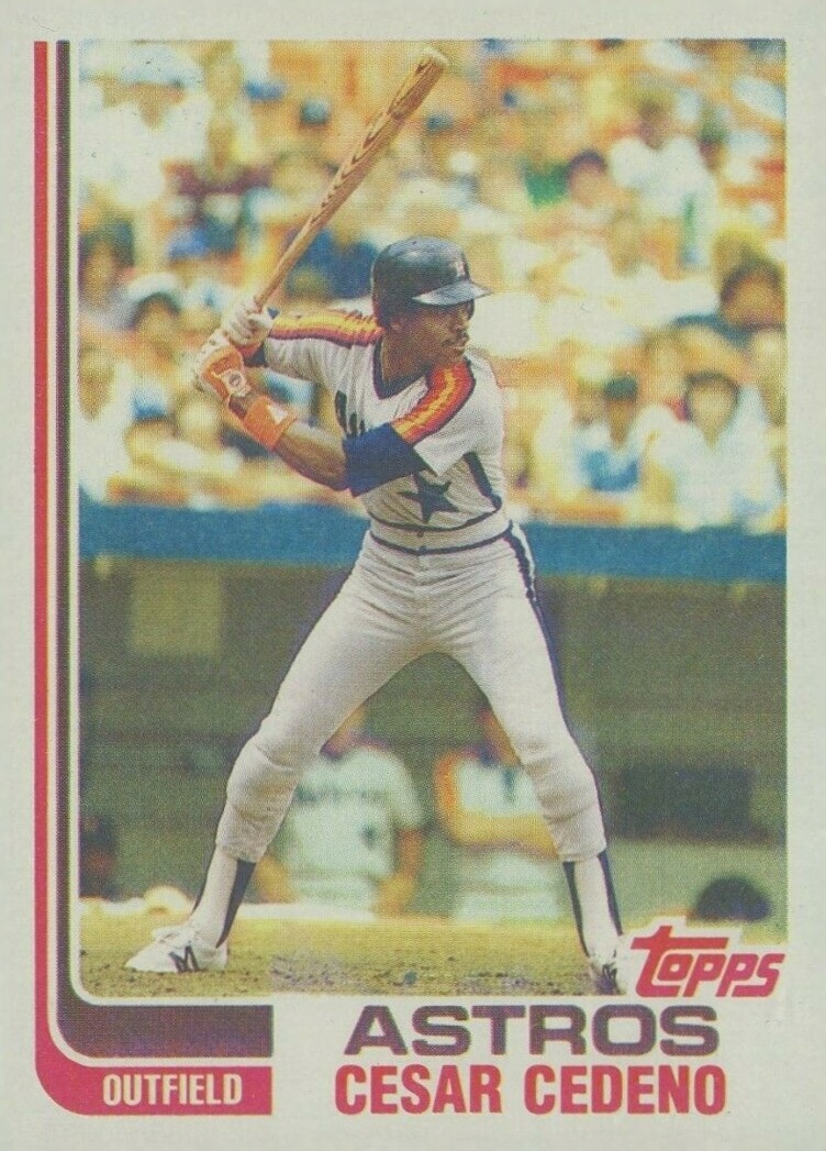1982 Topps Cesar Cedeno #640 Baseball Card