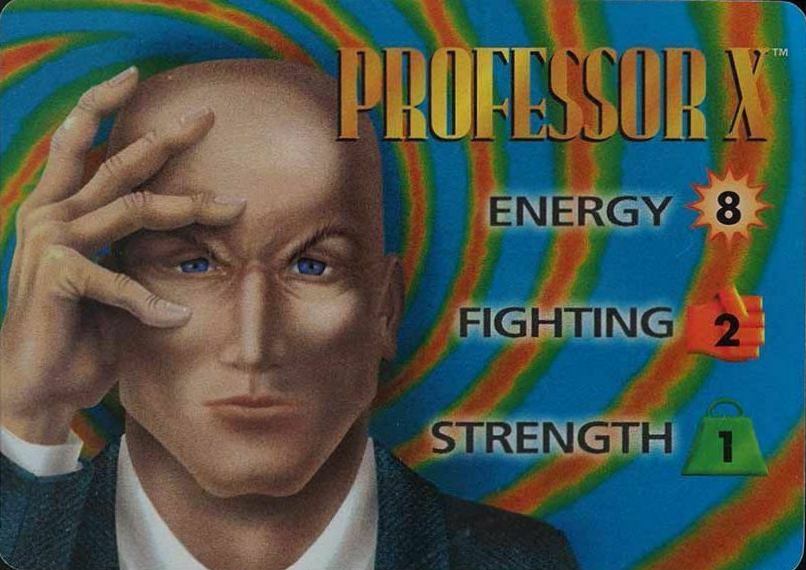 1995 Marvel Overpower Professor X # Non-Sports Card
