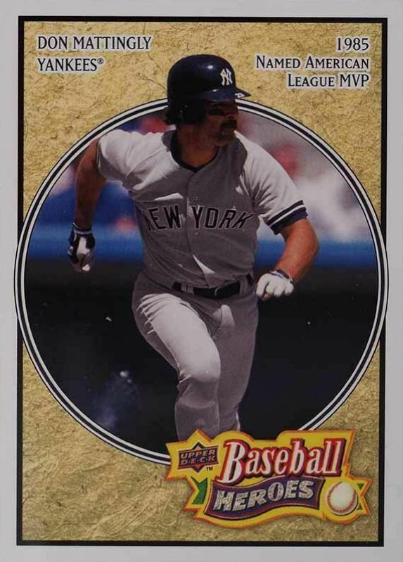 2008 Upper Deck Baseball Heroes Don Mattingly #125 Baseball Card