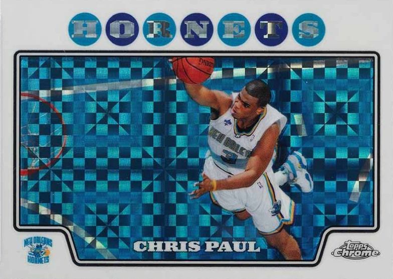 2008 Topps Chrome Chris Paul #1 Basketball Card