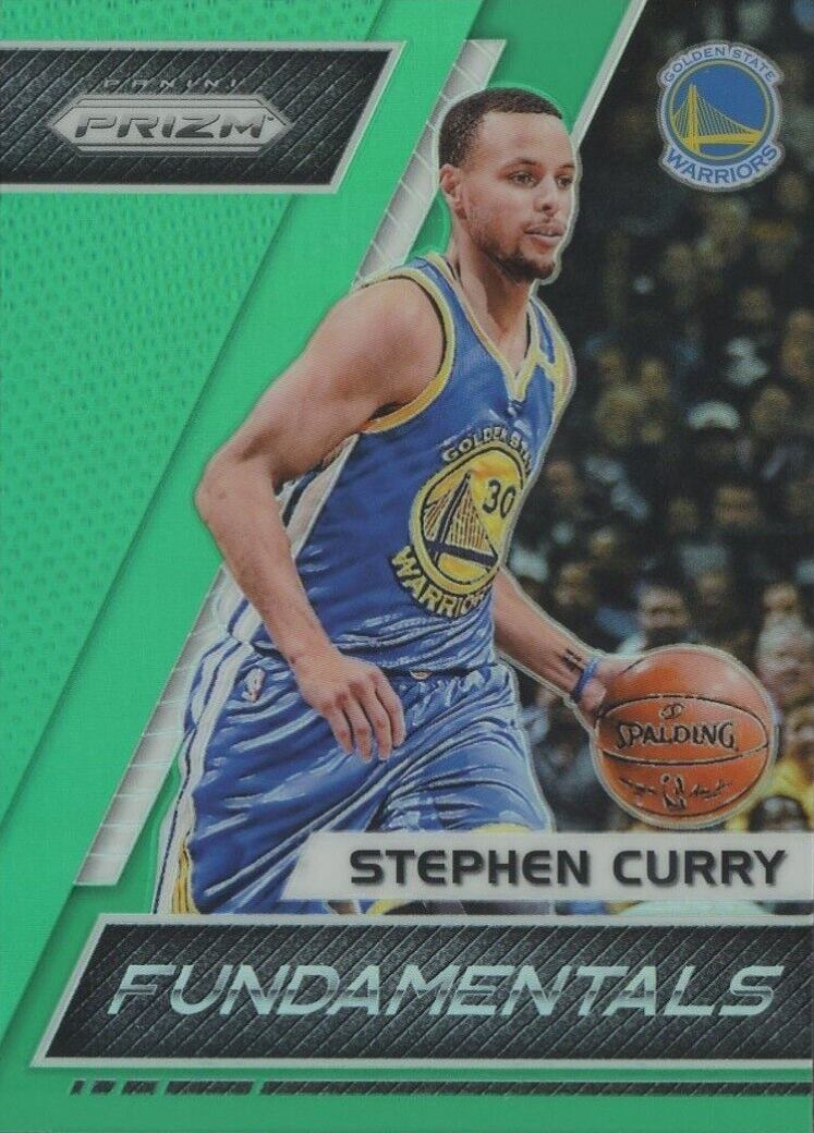 2017 Panini Prizm Fundamentals Stephen Curry #16 Basketball Card