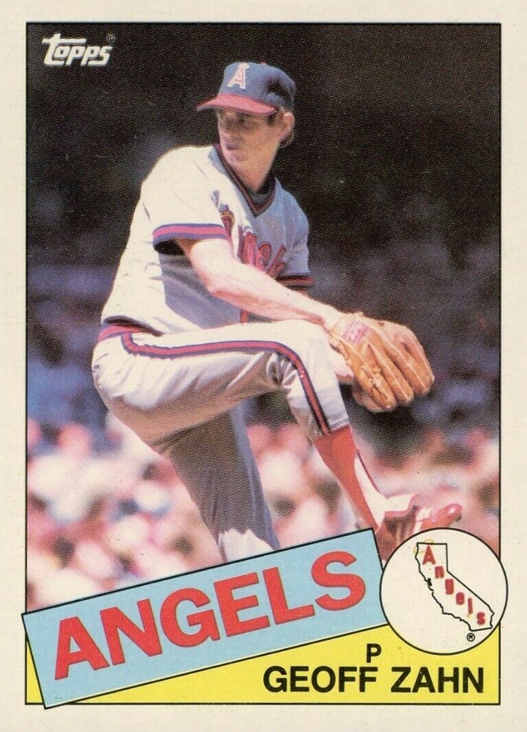 1985 Topps Geoff Zahn #771 Baseball Card