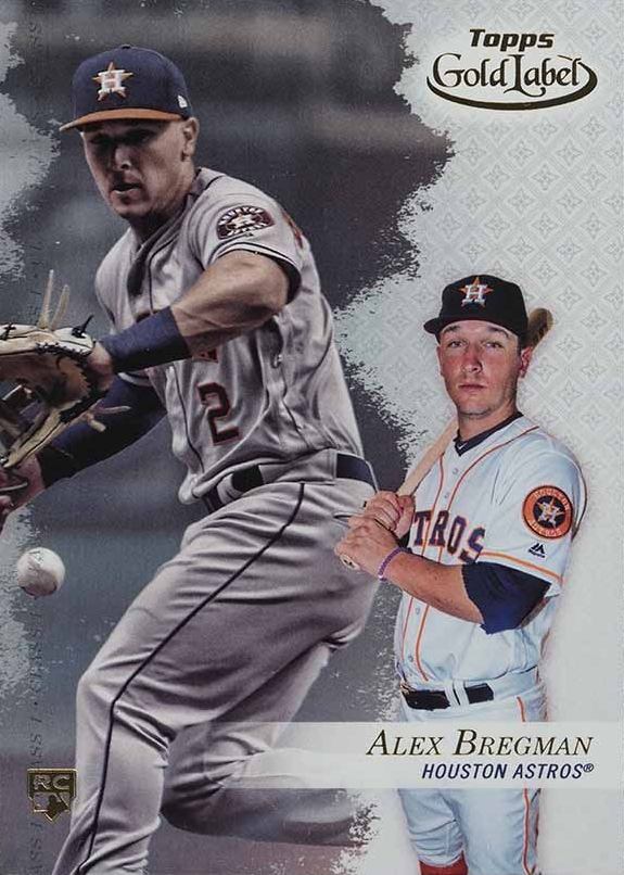 2017 Topps Gold Label Alex Bregman #21 Baseball Card