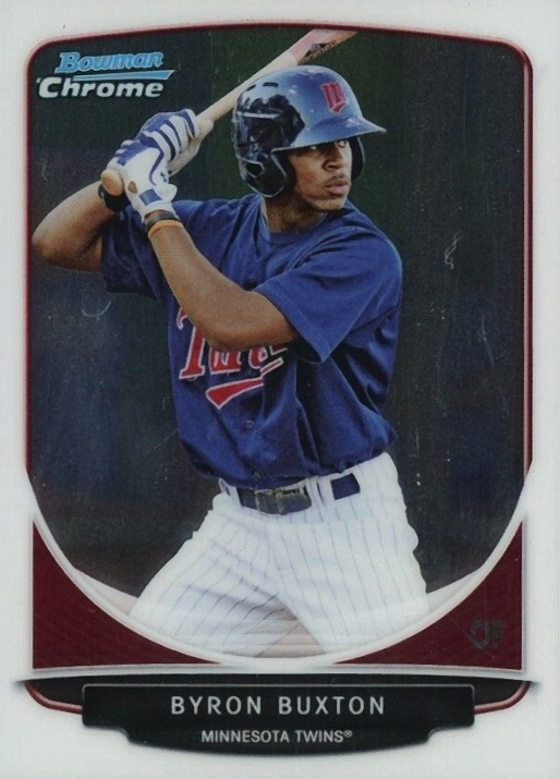2013 Bowman Chrome Mini  Byron Buxton #1 Baseball Card
