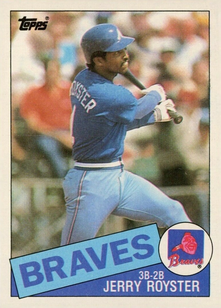 1985 Topps Jerry Royster #776 Baseball Card