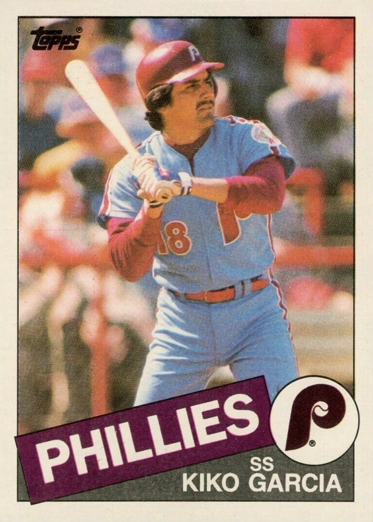 1985 Topps Kiko Garcia #763 Baseball Card