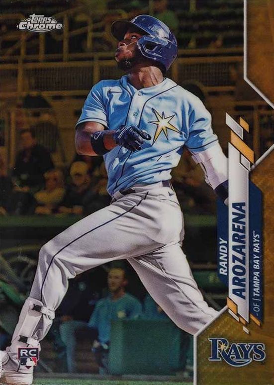 2020 Topps Chrome Update Randy Arozarena #U35 Baseball Card
