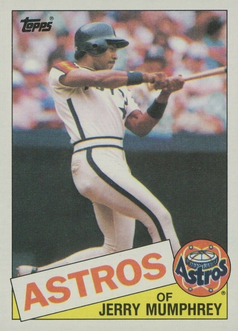 1985 Topps Jerry Mumphrey #736 Baseball Card