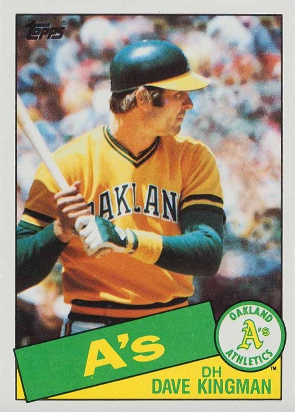 1985 Topps Dave Kingman #730 Baseball Card