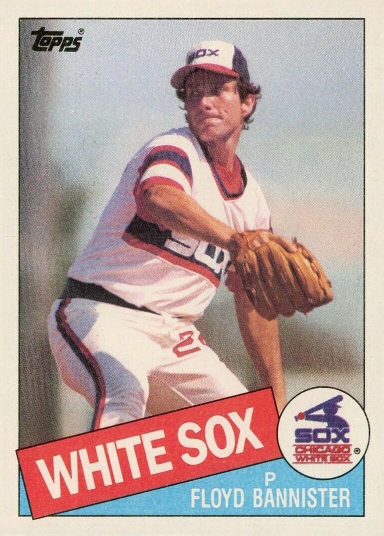 1985 Topps Floyd Bannister #725 Baseball Card
