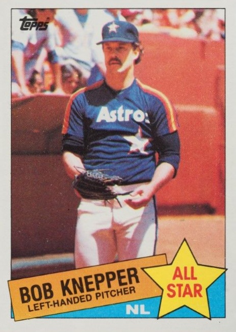 1985 Topps Bob Knepper #721 Baseball Card