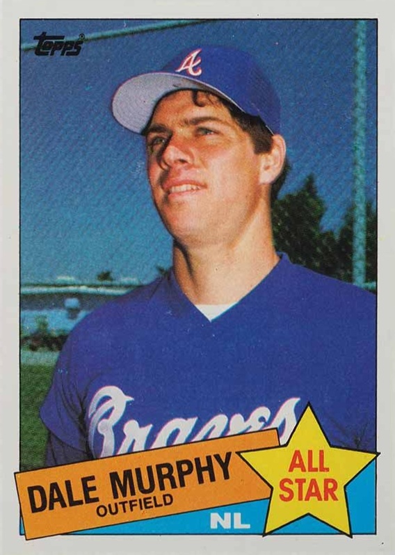1985 Topps Dale Murphy #716 Baseball Card