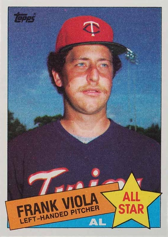 1985 Topps Frank Viola #710 Baseball Card