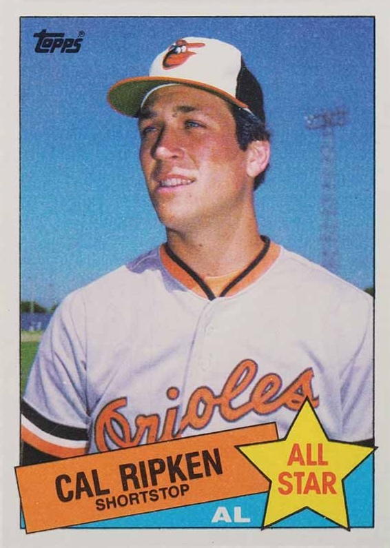 1985 Topps Cal Ripken Jr. #704 Baseball Card