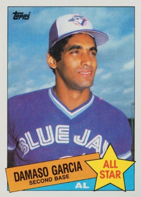 1985 Topps Damaso Garcia #702 Baseball Card