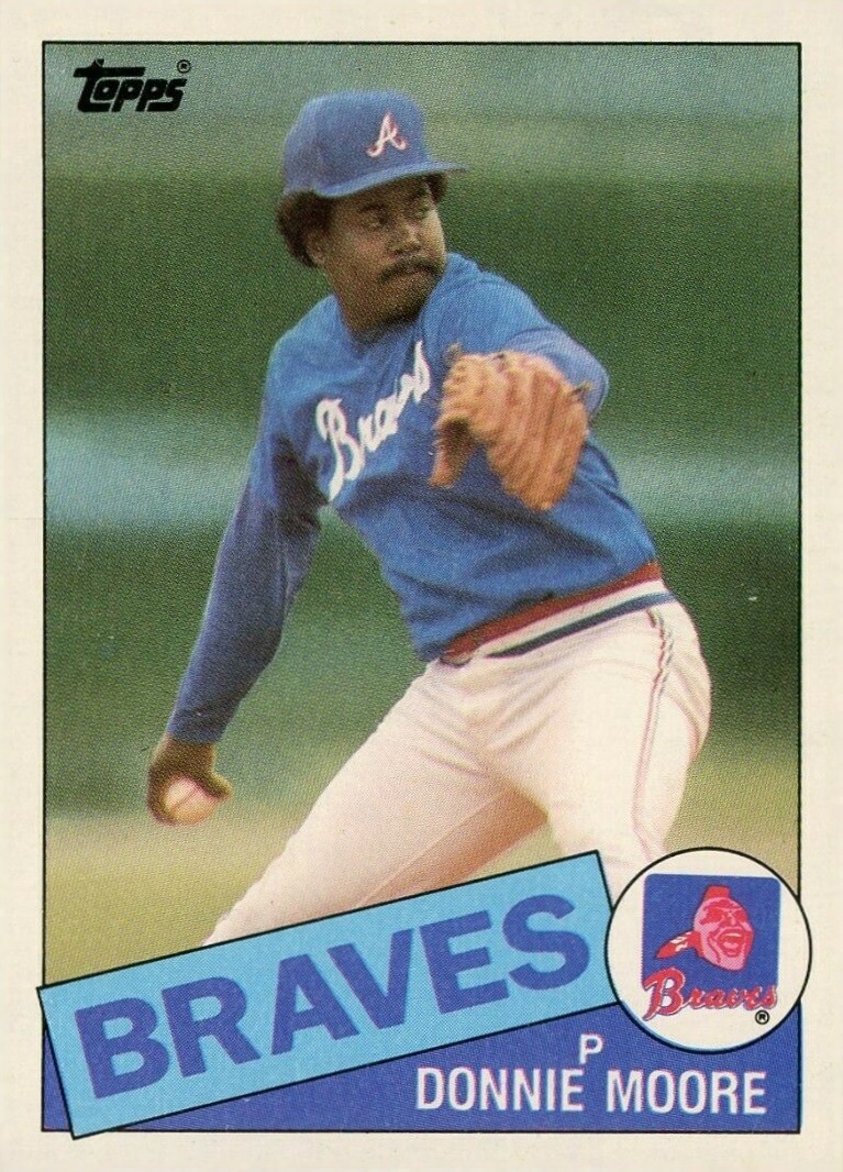 1985 Topps Donnie Moore #699 Baseball Card