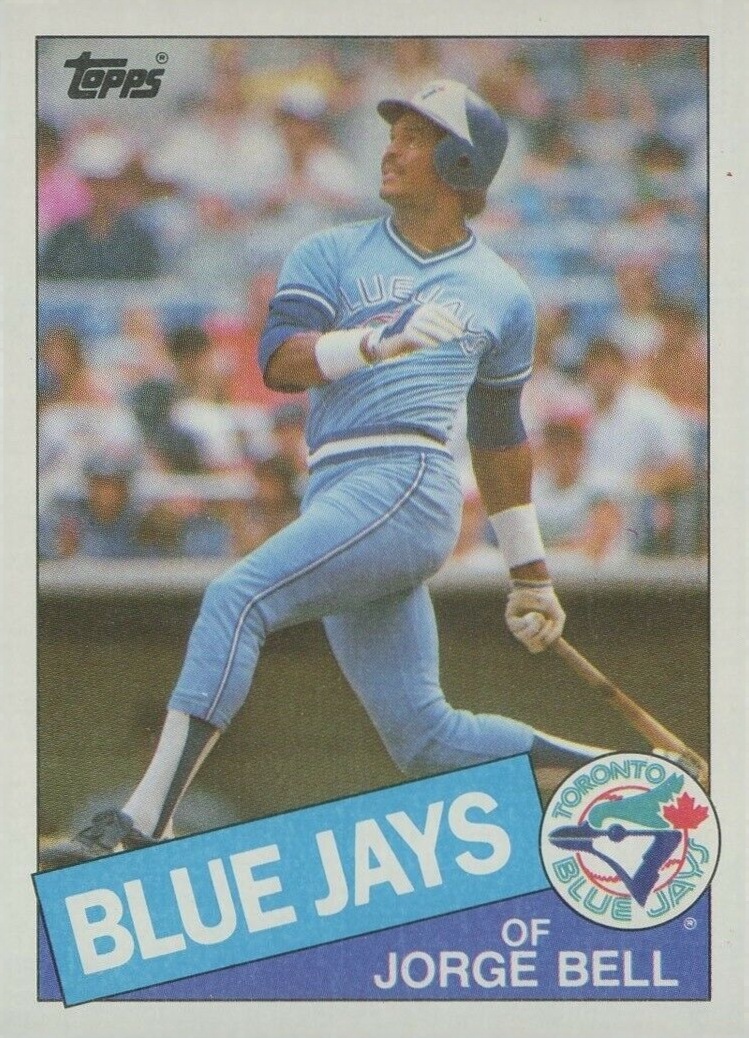 1985 Topps Jorge Bell #698 Baseball Card
