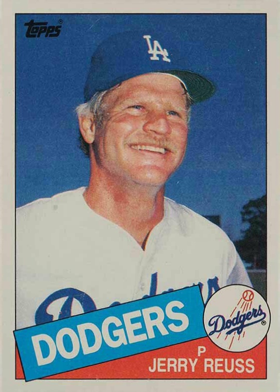 1985 Topps Jerry Reuss #680 Baseball Card