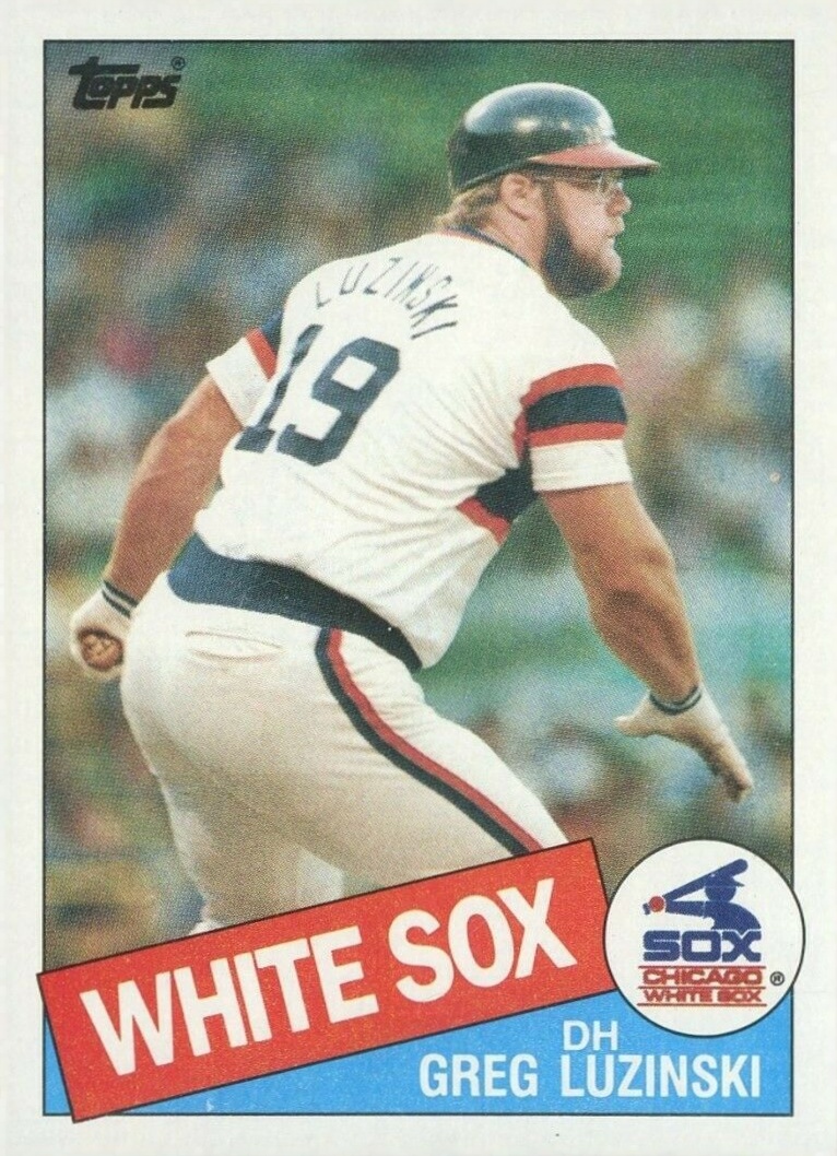1985 Topps Greg Luzinski #650 Baseball Card