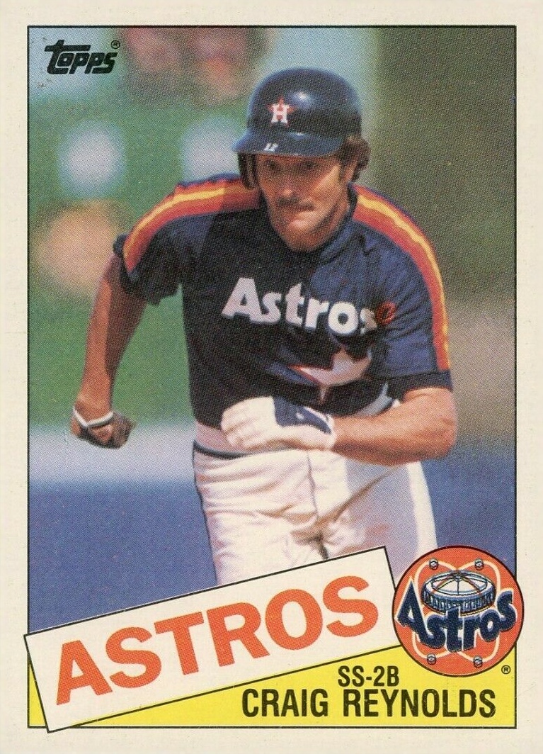 1985 Topps Craig Reynolds #156 Baseball Card