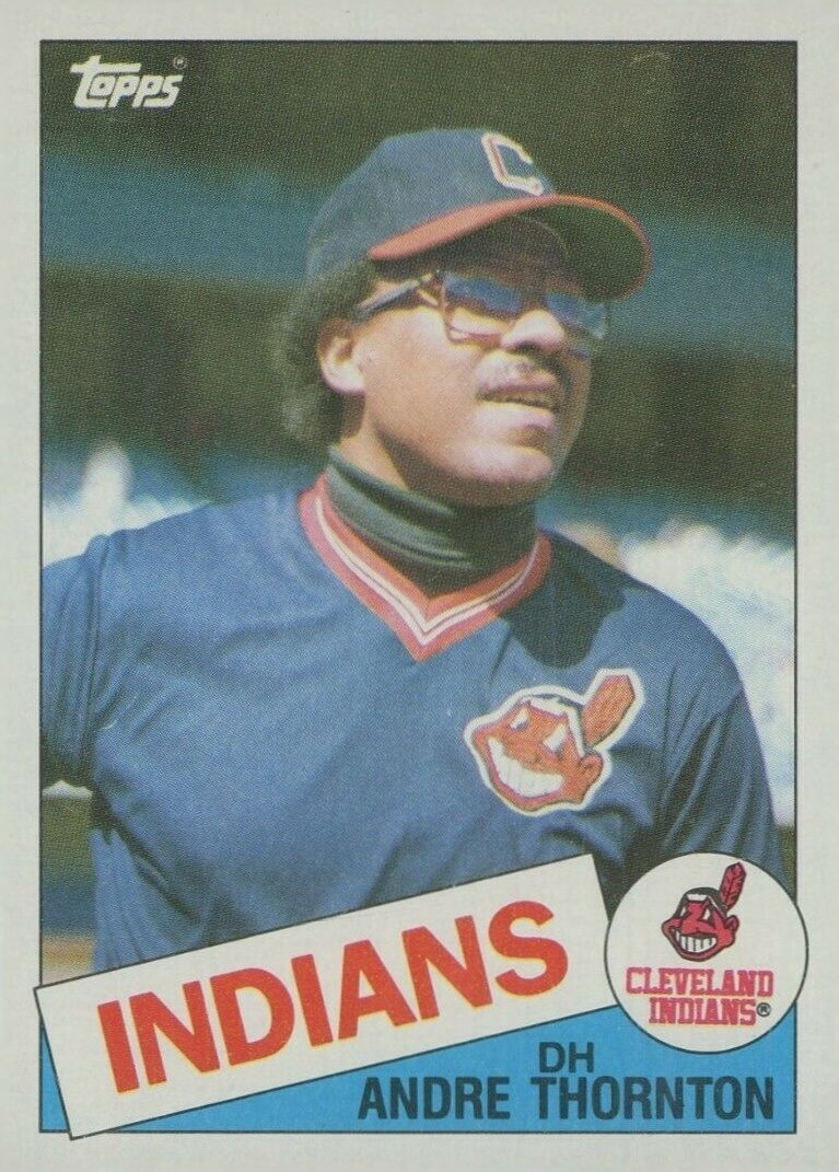 1985 Topps Andre Thornton #475 Baseball Card